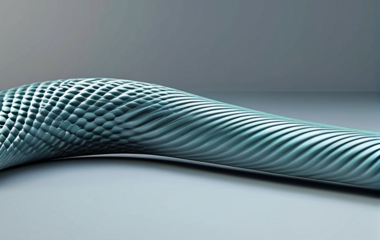 기계설계기사와 열전달 해석 - **Conduction:** Subtle color gradients within solid materials.